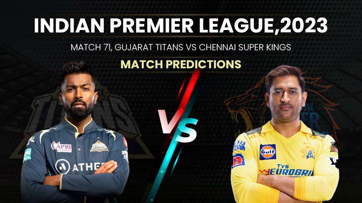 Ipl 2023 Qualifier 1 Gt To Face Csk See Head To Head Stats And Match